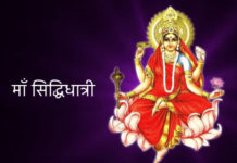 नवमं सिद्धिदात्री- जीवन के हर स्तर में सम्पूर्णता