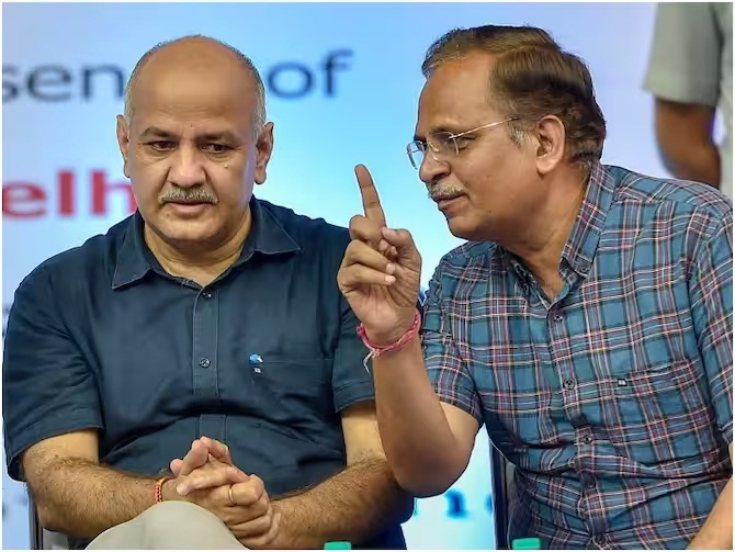 sisodia and jain satyendra