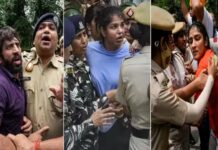 पहलवानों के खिलाफ एफआईआर, जंतर मंतर पर धारा 144 लागू