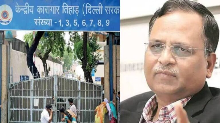 जेल में सत्‍येंद्र जैन का मन बहला रहे कैदी, खड़ा हुआ नया विवाद