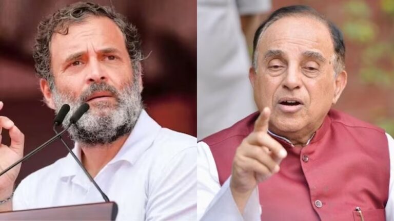 राहुल की याचिका का स्वामी ने किया विरोध, बोले- 10 साल के लिए उनको पासपोर्ट क्यों चाहिए?