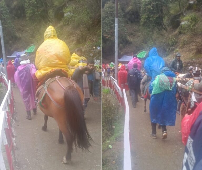 उत्तराखंड : मौसम पर आस्‍था भारी, बिगड़ैल मौसम के बावजूद धामों में उमड़ा जनसैलाब