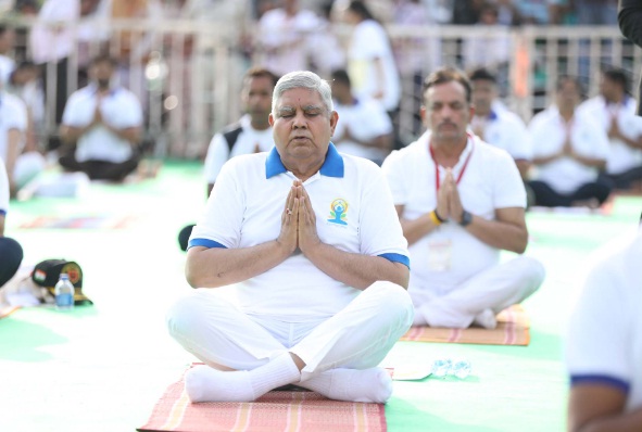 Jagdeep Dhankhar yog diwas