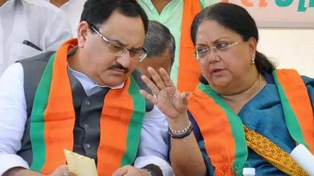 Vasundhara Raje jp nadda