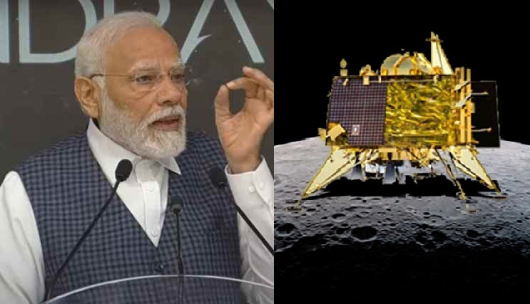 modi chandrayaan