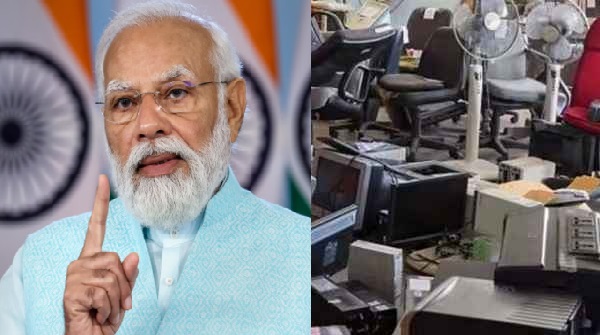 modi on swaach bhaarat and earn