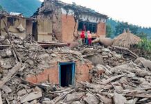 नेपाल : भूकम्प के एपीसेंटर जाजरकोट में ही 10 हजार मकान जमींदोज, 67 हजार लोग विस्थापित