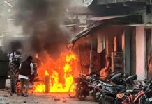 उत्तराखंड : हल्द्वानी में हिंसा के बाद तनाव, उपद्रवियों ने पुलिसकर्मियों को बनाया निशाना