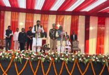 हरियाणा के 15वें मुख्यमंत्री बने नायब सिंह सैनी, राज्यपाल ने दिलाई शपथ