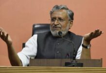 सुशील मोदी को गले का कैंसर, कहा लोकसभा चुनाव में कुछ नहीं कर पाऊंगा
