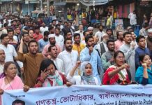 बांग्लादेश में विपक्ष के “इंडिया आउट” अभियान के पीछे की राजनीति-1