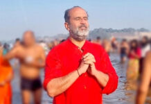 आनंद एल राय ने महाकुंभ में किया अमृत स्नान