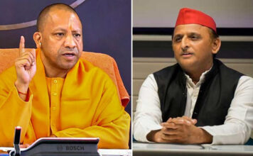 योगी ने सपा को पटक पटक कर धोया