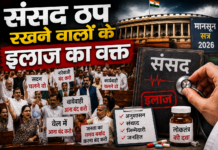 संसद ठप रखने वालों के इलाज का वक्त